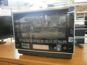 TOSHIBA 過熱水蒸気オーブンレンジをお買取りさせていただきました。