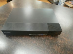 SONY  ブルーレイプレーヤー　をお買取りさせて頂きました。