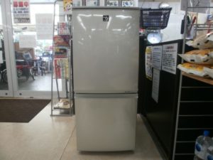 SHARP　2ドア冷蔵庫をお買取りさせて頂きました！！