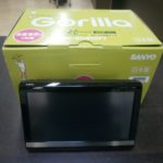 SANYO　ポータブルナビゲーション　Gorillaをお買取りさせて頂きました。