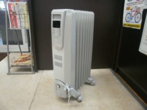 デロンギ　オイルヒーターをお買取りさせて頂きました！！