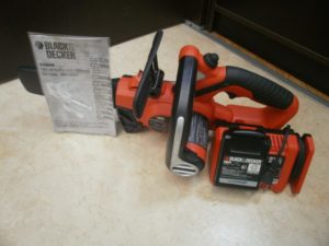 BLACK&DECKER　18V リチウムチェーンソーをお買取りさせて頂きました！！