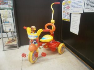 アンパンマンの三輪車をお買取りさせて頂きました！！