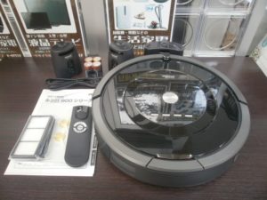 iRobot ルンバ880をお買取りさせて頂きました。