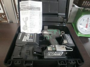HITACHI　コードレスインパクトレンチをお買取りさせて頂きました！！