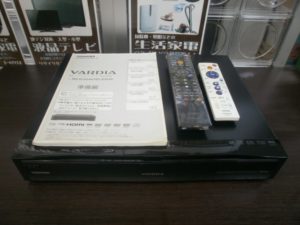 TOSHIBA ハイビジョンレコーダー VARDIAをお買取りさせて頂きました！！