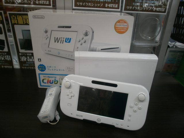 Nintendo Wiiu スポーツプレミアムセットをお買取りさせて頂きました リサイクルショップイースタイル佐世保店