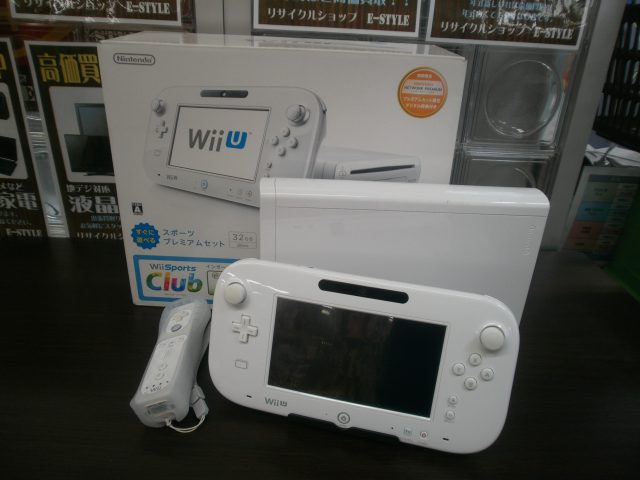 Nintendo WiiU スポーツプレミアムセットをお買取りさせて頂きました