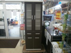 ニトリ　スリム食器棚をお買取りさせて頂きました。