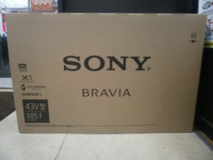 4K液晶テレビ SONY BRAVIAをお買取りさせて頂きました！！