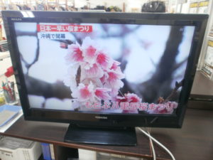 液晶テレビ TOSHIBA REGZAをお買取りさせて頂きました！！
