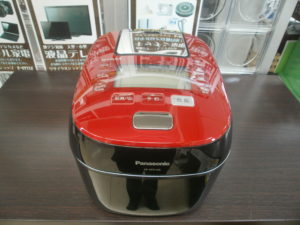 Panasonic　スチーム&可変圧力IH炊飯ジャー”Wおどり炊き”をお買取りさせて頂きました！！
