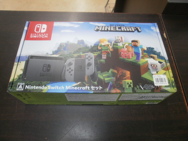 Nintendo Switch Minecraftセットをお買取りさせて頂きました