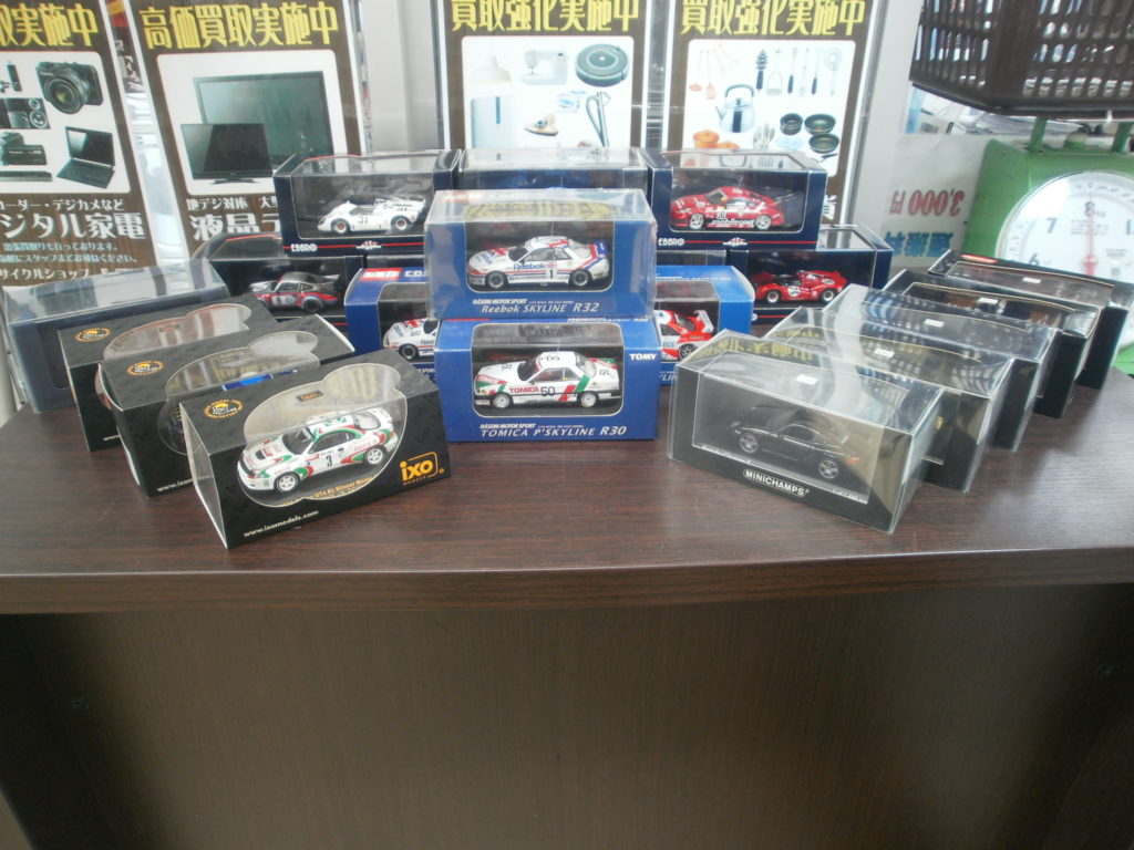 1/43スケール　ミニカーを大量にお買取りさせて頂きました！！
