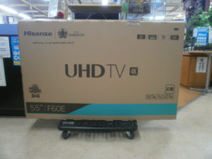 Hisense　4K対応液晶テレビをお買取りさせて頂きました！！