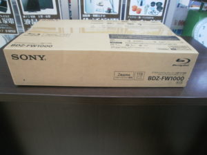 SONY　ブルーレイディスクレコーダーをお買取りさせて頂きました！！