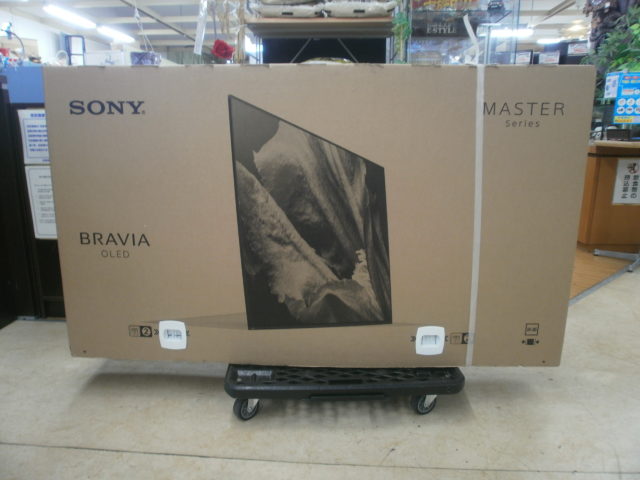4K有機ELテレビ SONY BRAVIAをお買取りさせて頂きました