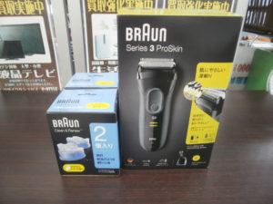 BRAUN　電気シェーバーをお買取りさせて頂きました！！