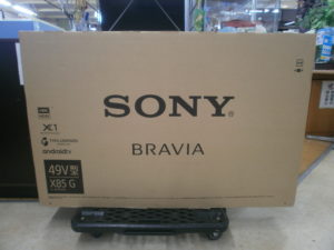 4K液晶テレビ SONY BRAVIAをお買取りさせて頂きました！！