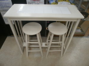 カウンターテーブルセットをお買取りさせて頂きました！！