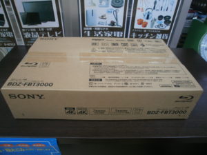 SONY　ブルーレイディスクレコーダーをお買取りさせて頂きました！！