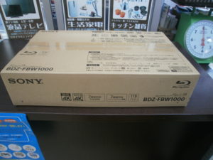 SONY　ブルーレイディスクレコーダーをお買取りさせて頂きました！！