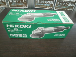 HiKOKI　電気ディスクグラインダをお買取りさせて頂きました！！
