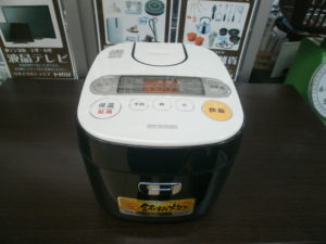 IRIS OHYAMA　炊飯ジャー”銘柄炊き”をお買取りさせて頂きました！！