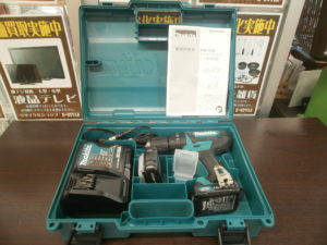 makita　充電式震動ドライバドリルをお買取りさせて頂きました！！
