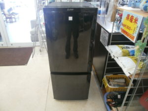 MITSUBISHI　2ドア冷蔵庫をお買取りさせて頂きました！！