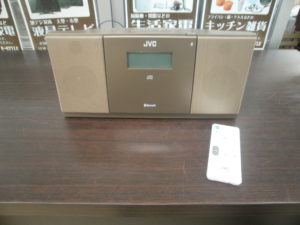 JVCケンウッド　コンパクトコンポをお買取りさせて頂きました！！