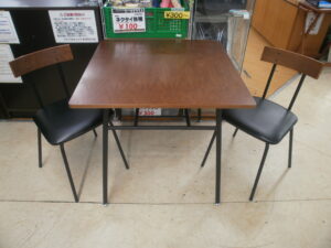 2人掛テーブルセットをお買取りさせて頂きました！！