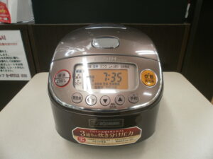 ZOJIRUSHI　圧力IH炊飯ジャーをお買取りさせて頂きました！！