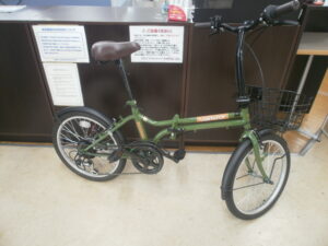 Varistor　20インチ折りたたみ自転車をお買取りさせて頂きました！！