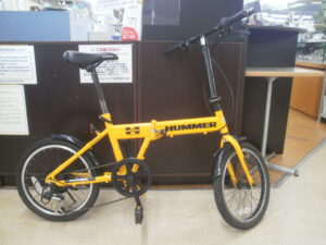 HUMMER　折りたたみ自転車をお買取りさせて頂きました！！