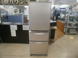 MITSUBISHI　3ドア冷蔵庫をお買取りさせて頂きました！！