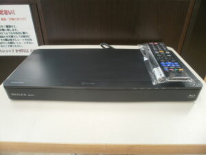 TOSHIBA　HDD&ブルーレイディスクレコーダーをお買取りさせて頂きました！！