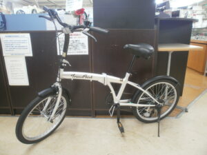 折りたたみ自転車をお買取りさせて頂きました！！