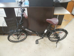 折りたたみ自転車をお買取りさせて頂きました！！