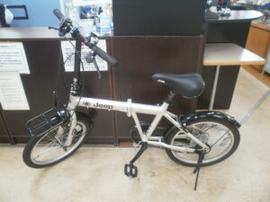 Jeep　折りたたみ自転車をお買取りさせて頂きました！！